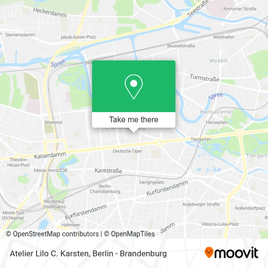 Atelier Lilo C. Karsten map
