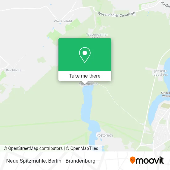Neue Spitzmühle map