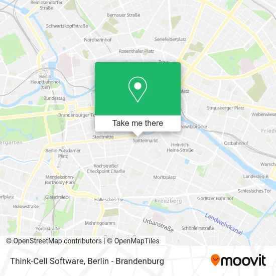 Think-Cell Software map