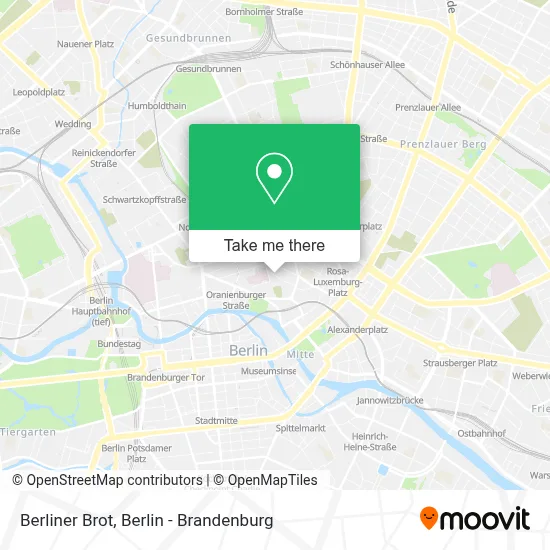 Berliner Brot map