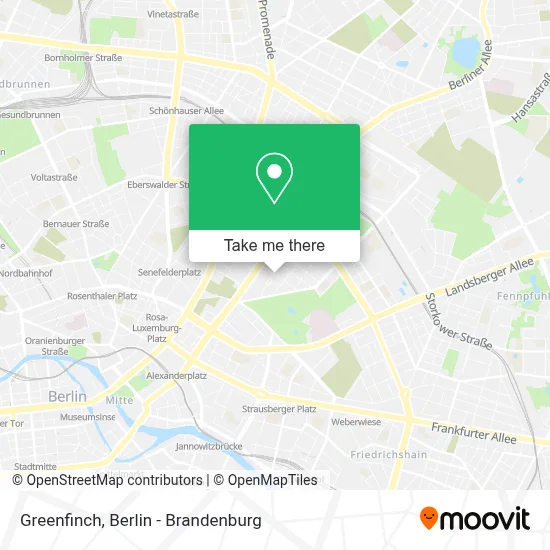 Greenfinch map