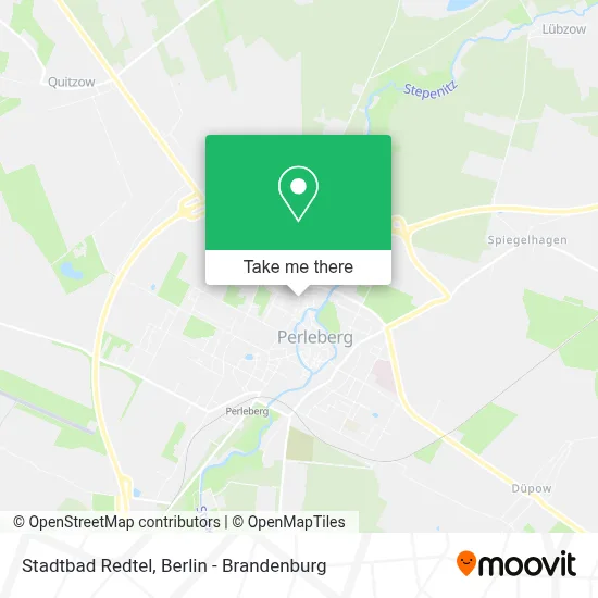 Stadtbad Redtel map
