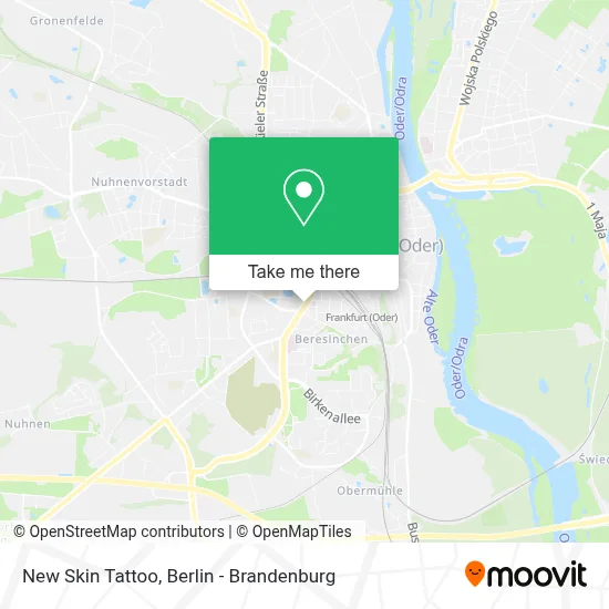 New Skin Tattoo map