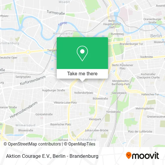 Aktion Courage E.V. map