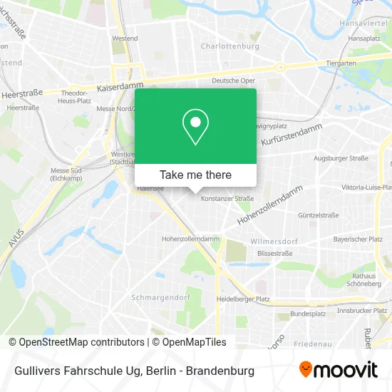 Gullivers Fahrschule Ug map