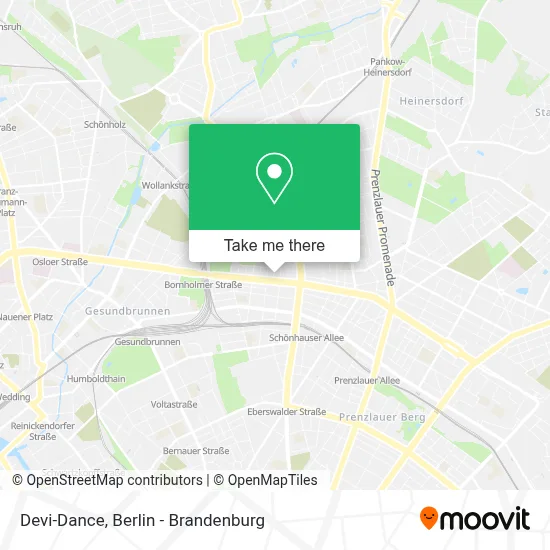 Devi-Dance map
