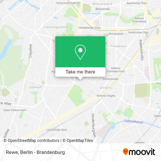 Rewe map