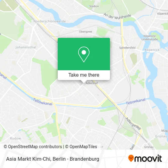 Asia Markt Kim-Chi map