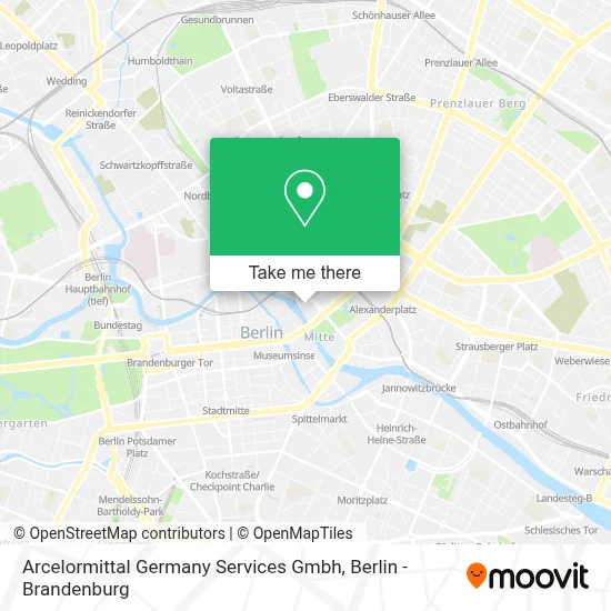 Arcelormittal Germany Services Gmbh map