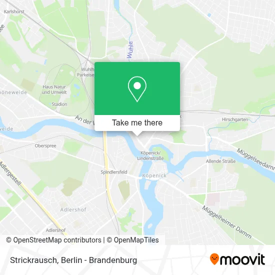 Strickrausch map