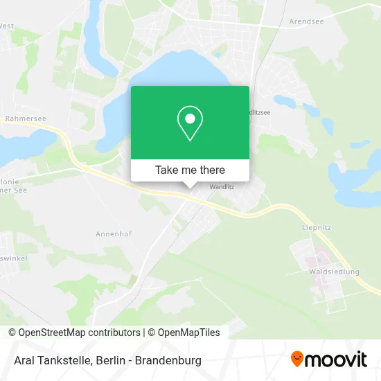 Aral Tankstelle map