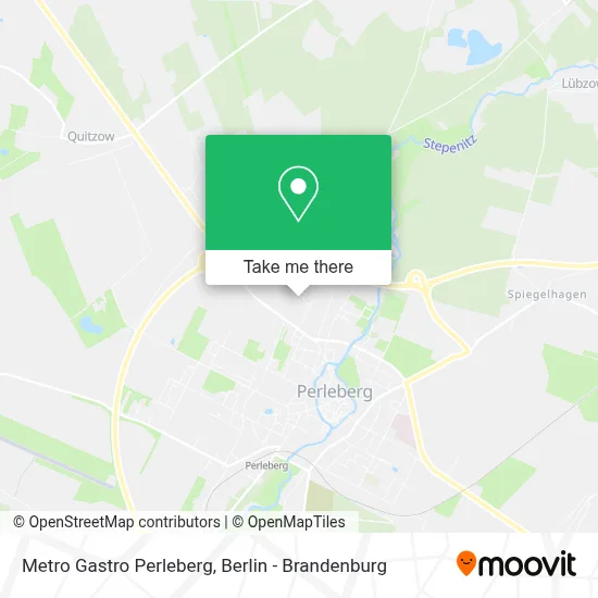 Metro Gastro Perleberg map
