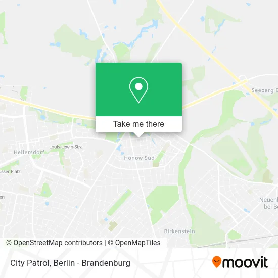 City Patrol map