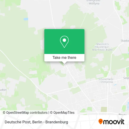 Deutsche Post map