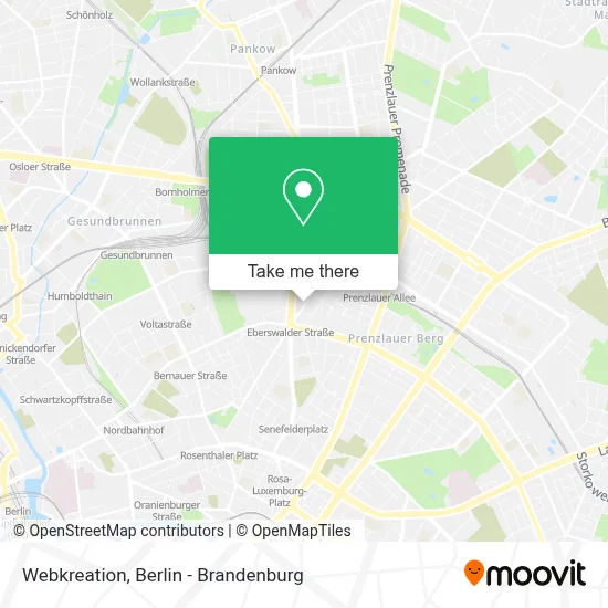 Webkreation map