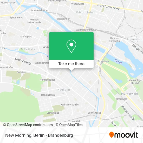 New Morning map
