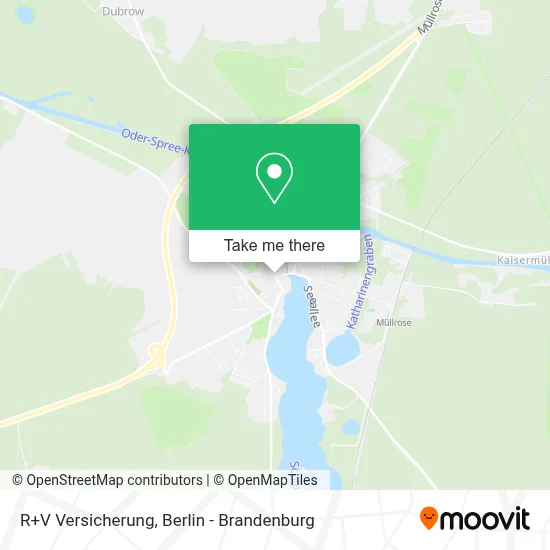 R+V Versicherung map