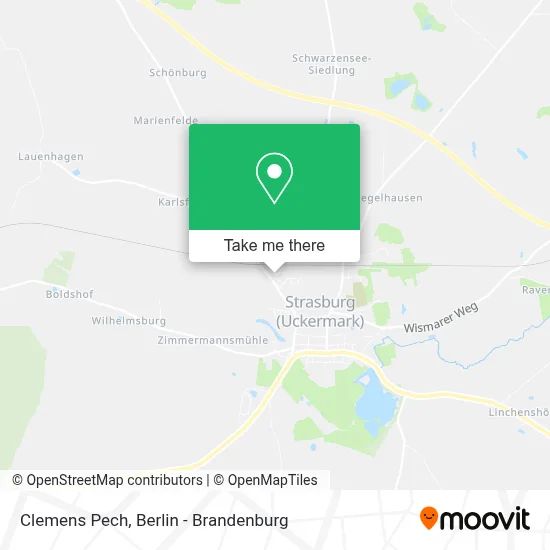 Clemens Pech map