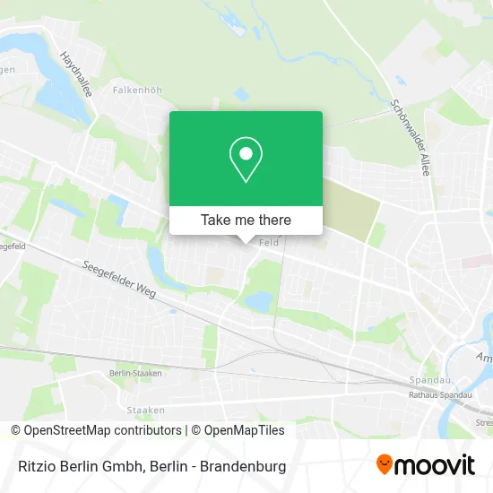 Ritzio Berlin Gmbh map