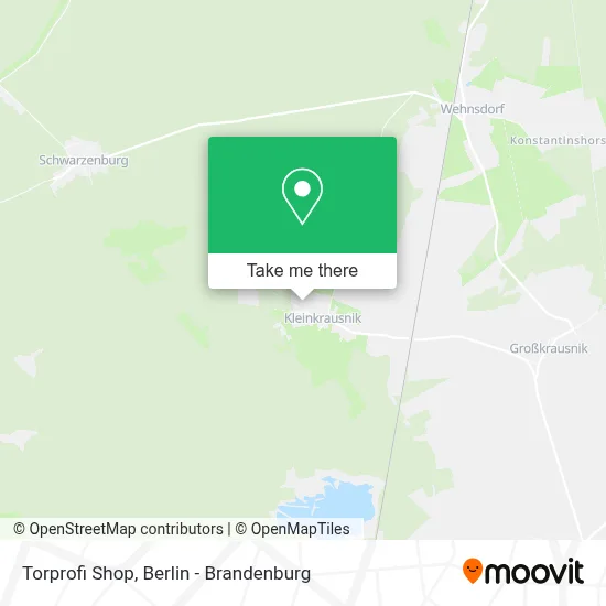 Torprofi Shop map