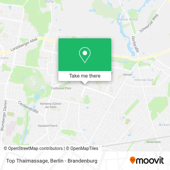 Top Thaimassage map