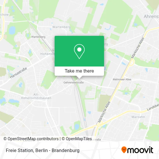 Freie Station map