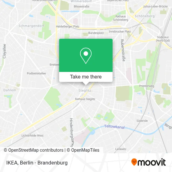 Ikea map