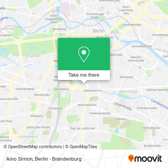 Aino Simon map