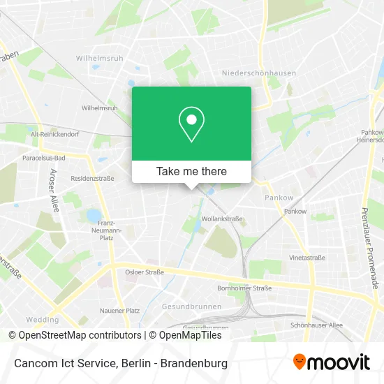 Cancom Ict Service map
