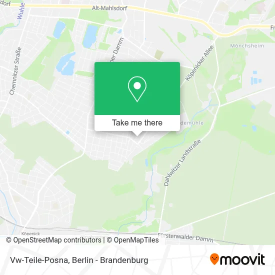 Vw-Teile-Posna map