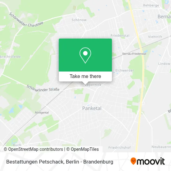 Bestattungen Petschack map