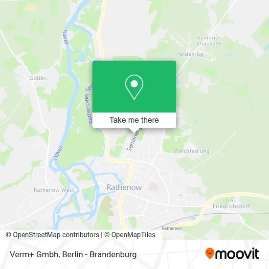 Verm+ Gmbh map