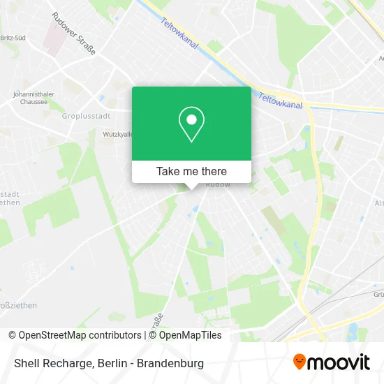 Shell Recharge map