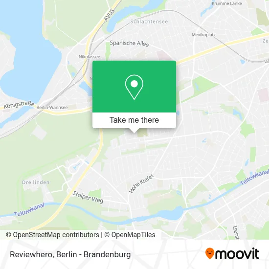 Reviewhero map