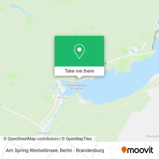 Am Spring Werbellinsee map