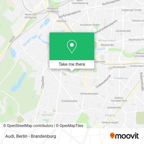 Audi map