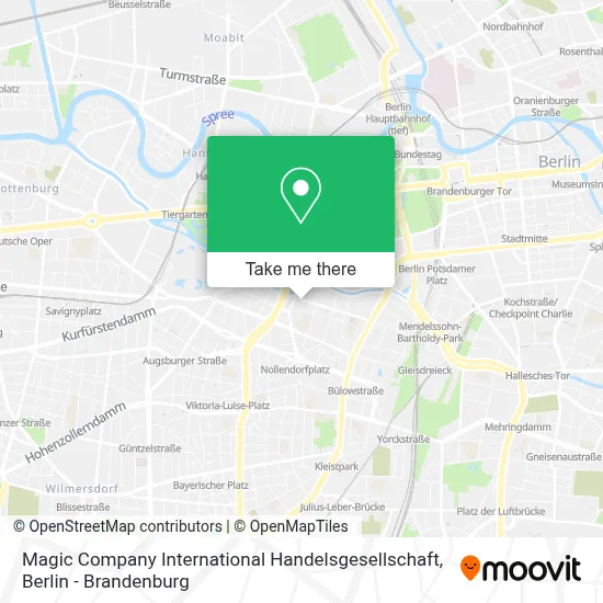 Magic Company International Handelsgesellschaft map