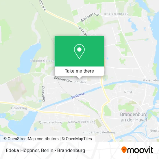 Edeka Höppner map