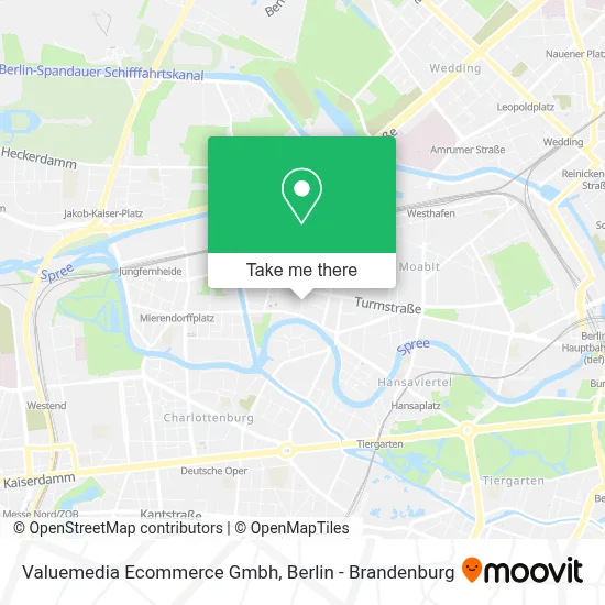 Valuemedia Ecommerce Gmbh map
