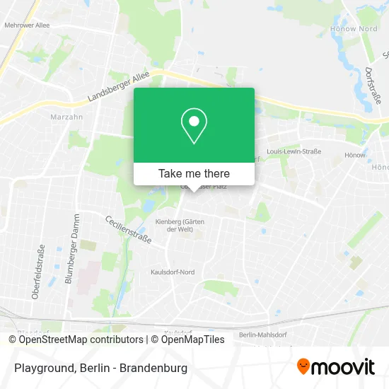 Spielplatz map