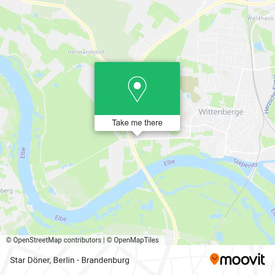 Star Döner map