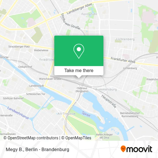 Megy B. map