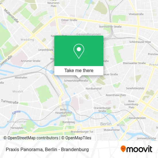 Praxis Panorama map