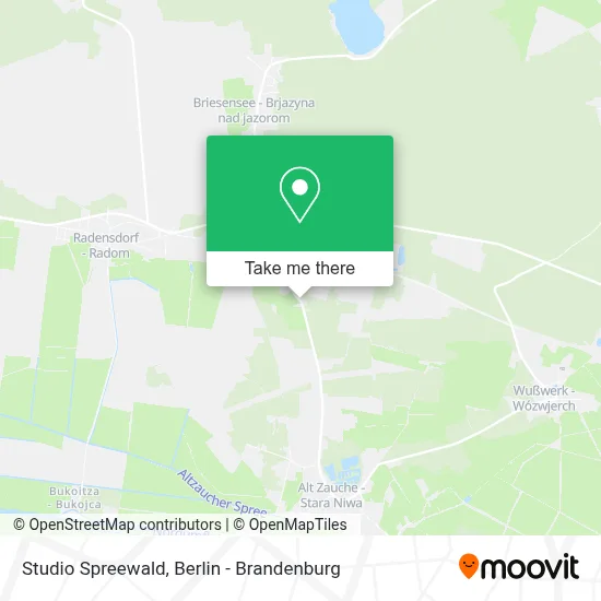 Studio Spreewald map
