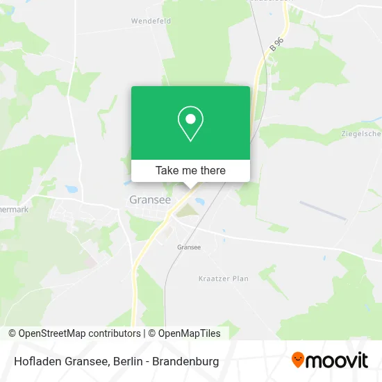 Hofladen Gransee map