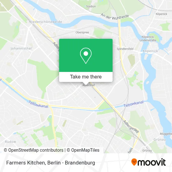 Farmers Kitchen map