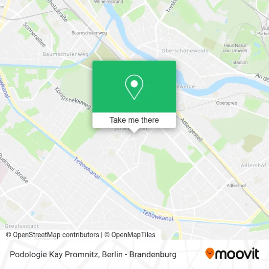 Podologie Kay Promnitz map