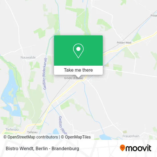 Bistro Wendt map