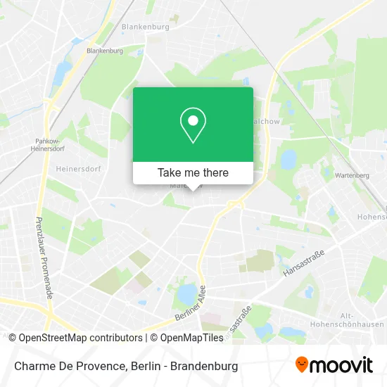 Charme De Provence map