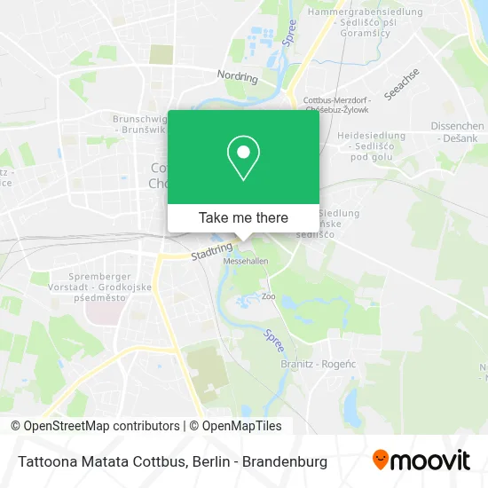 Tattoona Matata Cottbus map